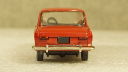 Москвич 408 красный Август 1989, Тантал/Радон 1:43 
