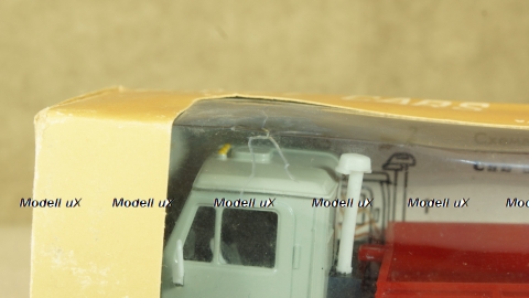 Камаз 5320 бортовой серый/красный, Арек 1:43