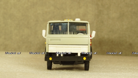 Камаз 5320 бортовой серый/красный, Арек 1:43