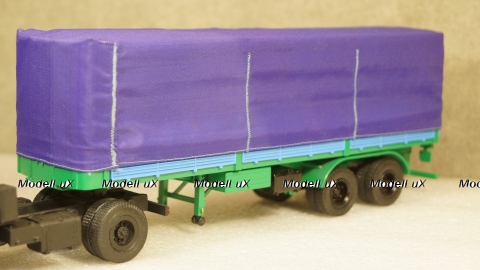 МАЗ-5205А полуприцеп с тентом, Viko models 1:43