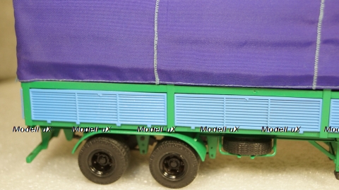 МАЗ-5205А полуприцеп с тентом, Viko models 1:43