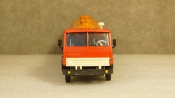 КамАЗ 53212 Молоко красный/оранжевый, Элекон 1:43 
