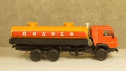 КамАЗ 53212 Молоко красный/оранжевый, Элекон 1:43 