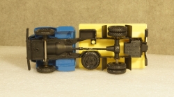 Зил 4331Ц синий/желтый, з-д Вега 1:43