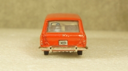 Москвич 434 А6 красный, Тантал/Радон 1:43