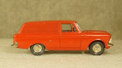 Москвич 434 А6 красный, Тантал/Радон 1:43