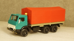 Камаз 5320 с тентом 1988г, Арек 1:43
