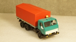 Камаз 5320 с тентом 1988г, Арек 1:43