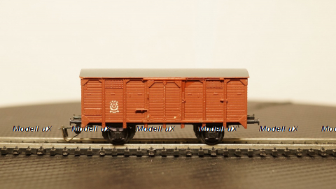 Вагон грузовой, закрытый, Berliner-TT-Bahnen, масштаб TT 