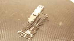 Стрелка левая 18631, Berliner-TT-Bahnen, масштаб TT №2  