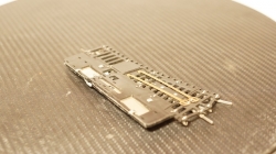 Стрелка правая металл, Berliner-TT-Bahnen, масштаб TT (1:120)   