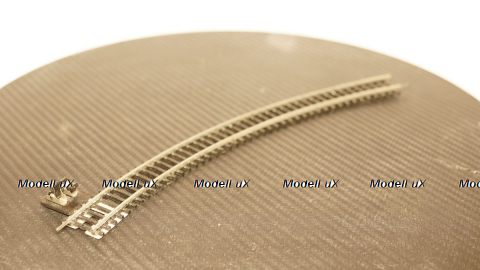 Рельс полукруглый 22см с контактами, Piko 6210, масштаб TT  