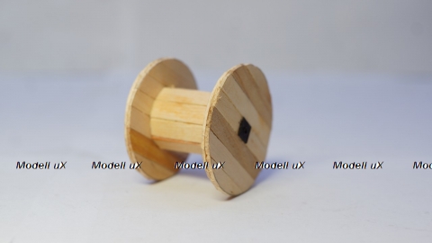 Катушка для кабеля деревянная, 1:43