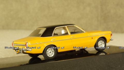Ford Taunus GLX 1983 yellow, CLC344N, IXO 1:43