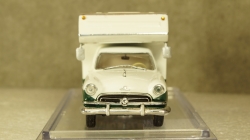 Газ-21 кемпинг, первая серия бело/зеленый, Алник43 1:43