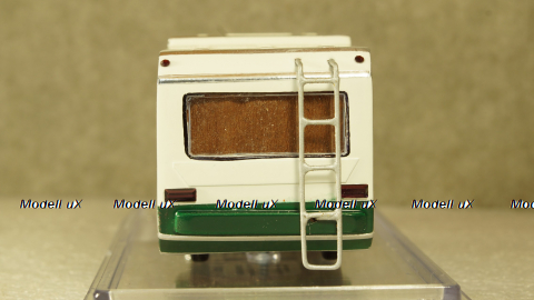 Газ-21 кемпинг, первая серия бело/зеленый, Алник43 1:43