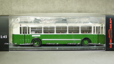 ЗИУ-5 бело-зелёный маршрут №1, 04006F, Classicbus 1:43