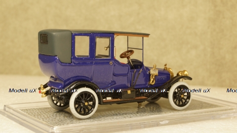 Руссо-Балт С 24-35 Ландоле 1912 г. темно-синий, Студия Колесо 1:43