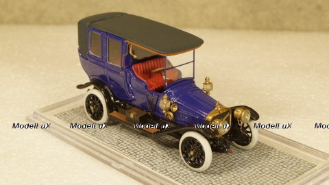 Руссо-Балт С 24-35 Ландоле 1912 г. темно-синий, Студия Колесо 1:43
