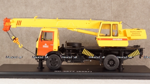 Автокран КС-3577 (МАЗ 5337) Мосметро, SSM1347, SSM 1:43
