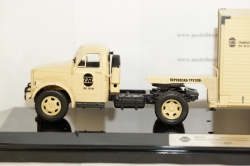 ГАЗ 51П + Т-213 полуприцеп (песочный), 905102, DiP Models 1:43