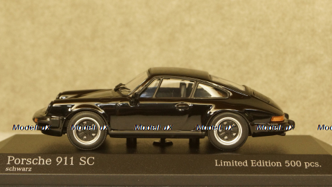 Porsche 911 SC Coupe 1979 black, 943062096, Minichamps 1:43