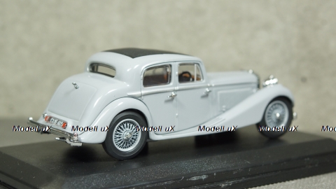Jaguar SS 2.5 Saloon 1935 grey, Oxford 1:43