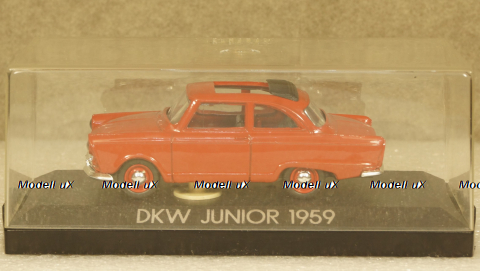 DKW Junior 1959 red, Vitesse 1:43