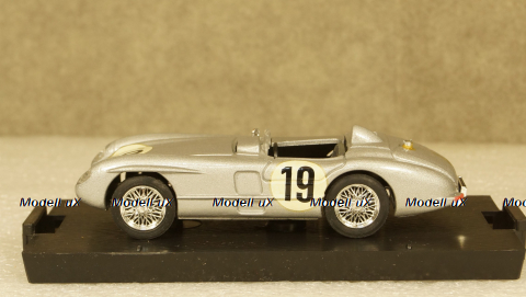 Mercedes 300SLR #19 silver, Brumm 1:43