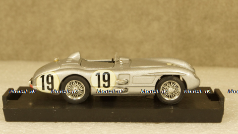 Mercedes 300SLR #19 silver, Brumm 1:43