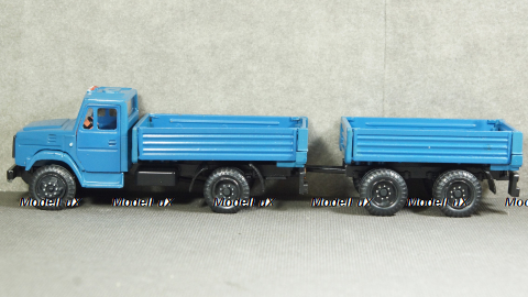 Зил 4331 с прицепом синий 