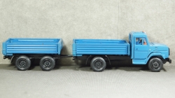 Зил 4331 с прицепом синий 