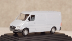 Mercedes Sprinter Van (W901) 1995, grey, B67871027, Wiking 1:87