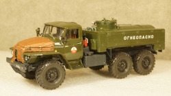 Урал-375 АТЗ-5,5-375 Маслотопливозаправщик, АС-Скейлмоделс 1:43