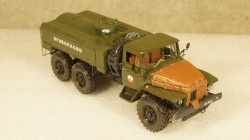 Урал-375 АТЗ-5,5-375 Маслотопливозаправщик, АС-Скейлмоделс 1:43