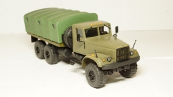 Краз 255 тентованный хаки в коробке, Саратов 1:43