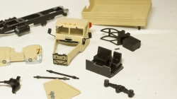 Краз 255 борт, песочный, на запчасти, Саратов 1:43