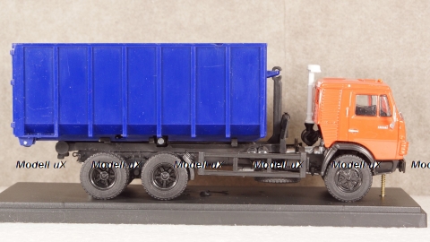 Камаз-53212 мусоровоз мультилифт, Modellux 1:43