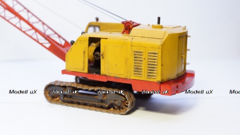 Экскаватор 10011Д Кран с рабочей удлиненной стрелой, ТРЭКС 1:43