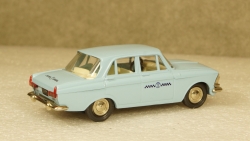 Москвич 408 Такси голубой, Тантал/Радон 1:43 