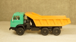 Камаз 5511 самосвал зелёный/оранжевый, Арек 1:43