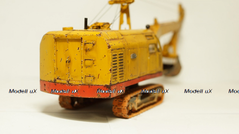 Экскаватор Э-10011Д 1975 со следами эксплуатации, ТРЭКС 1:43