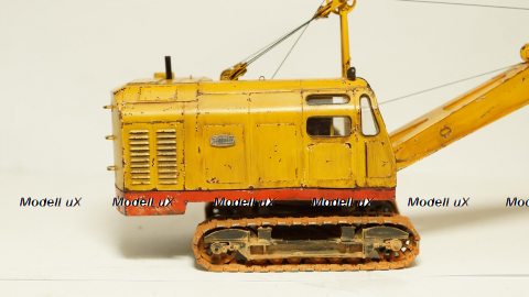 Экскаватор Э-10011Д 1975 со следами эксплуатации, ТРЭКС 1:43