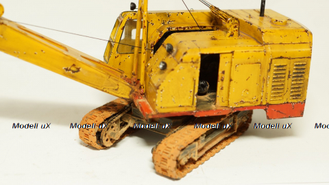 Экскаватор Э-10011Д 1975 со следами эксплуатации, ТРЭКС 1:43