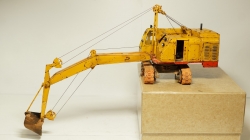 Экскаватор Э-10011Д 1975 со следами эксплуатации, ТРЭКС 1:43