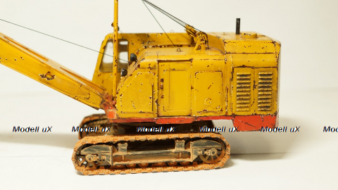 Экскаватор Э-10011Д 1975 со следами эксплуатации, ТРЭКС 1:43