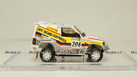 Mitsubishi Pajero #206 RALLY PARIS DAKAR 1998, Skid 1:43