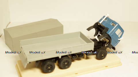 Камаз 5320 с тентом в боксе, 02.89