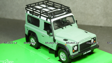Land Rover Defender зеленый/белый, Welly 1:24