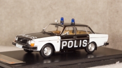 Volvo 244 police Sweden year 1978, PRD294, Premium X 1:43 №1